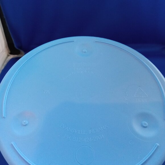 NEW! 2024 MCDONALD'S  HAPPY MEAL Blue MONSTER BOO BUCKET with STICKERS - Picture 5 of 6